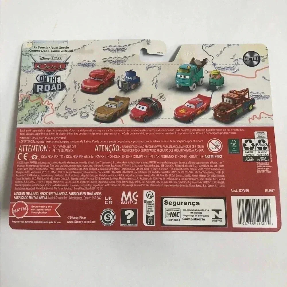 Disney Pixar Cars - 2-pack - Gearsten Marshall & Marc Sondtimer - BRAND NEW!!